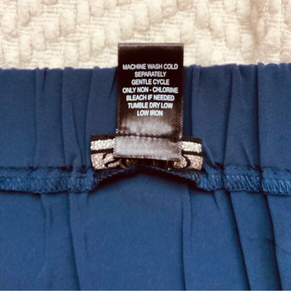 Ladies Navy Blue Athletic Skort By Soho Apparel W/ Front Tie Size M - Picture 7 of 7